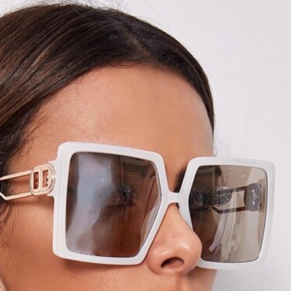 White sunglasses